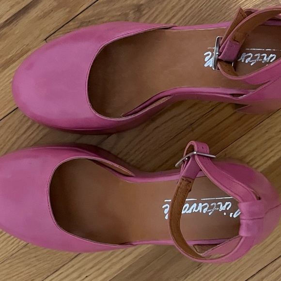 Hot pink high heels shoes size 40 - Picture 3 of 5